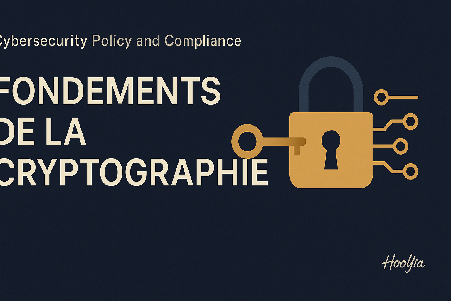 Fondements de la Cryptographie