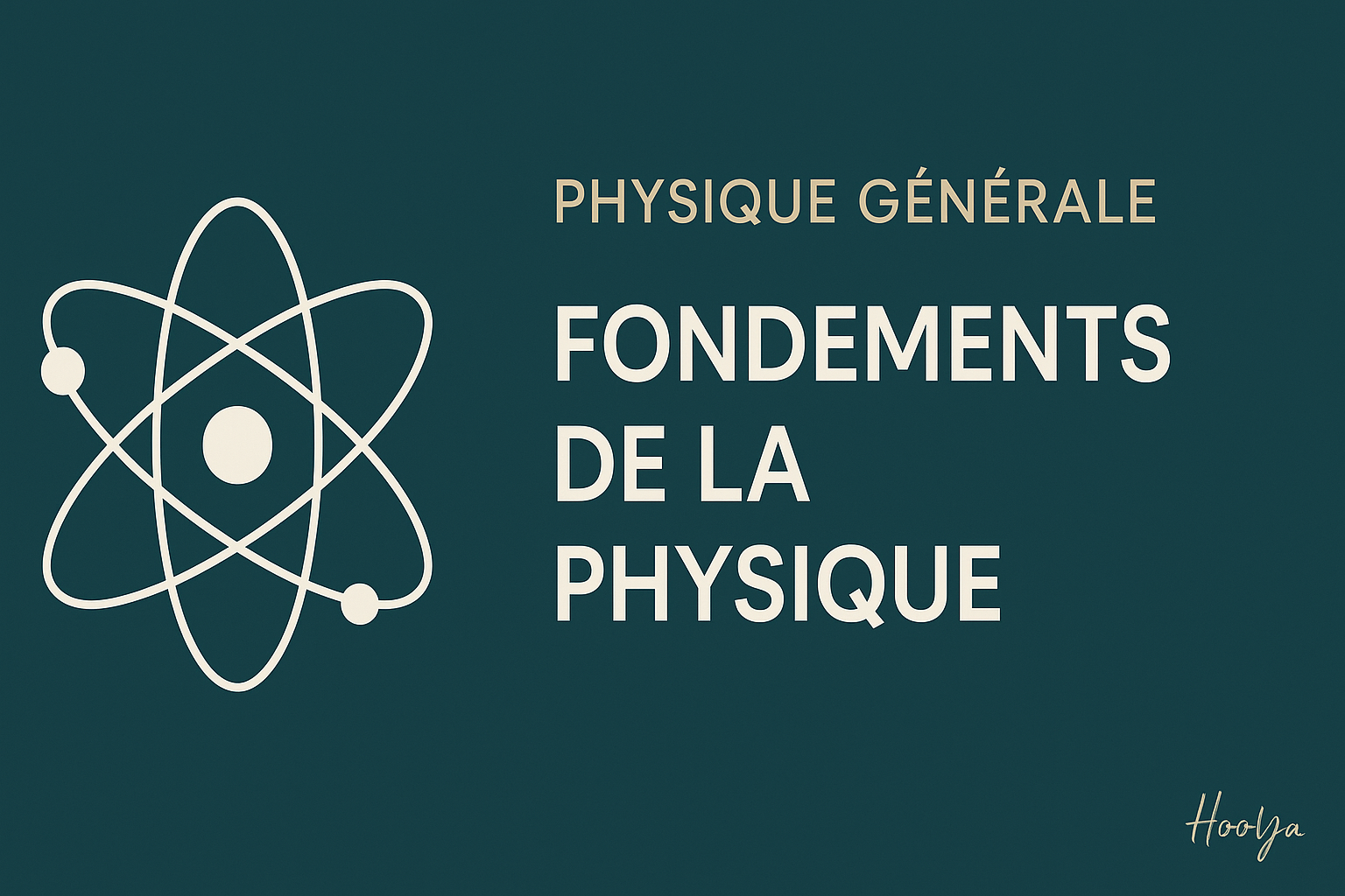 Fondements de la Physique